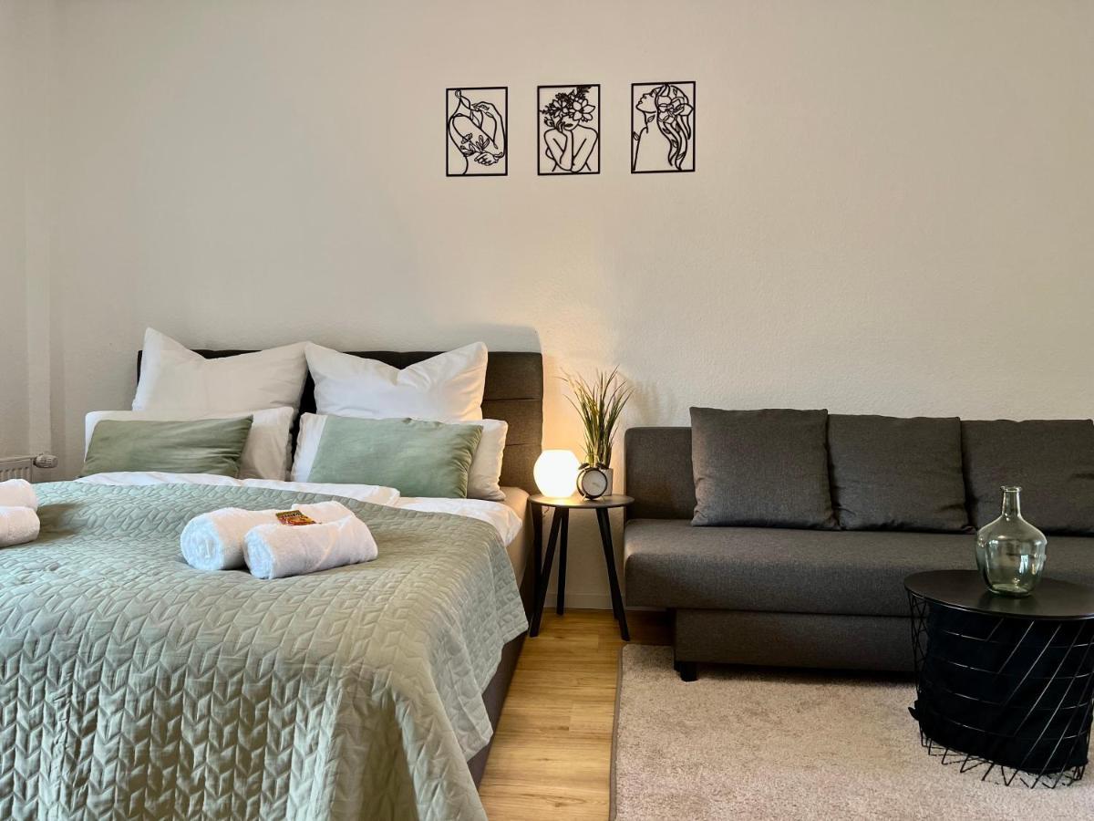Design Apartment Mit Balkon - Kueche - Netflix Essen Bagian luar foto